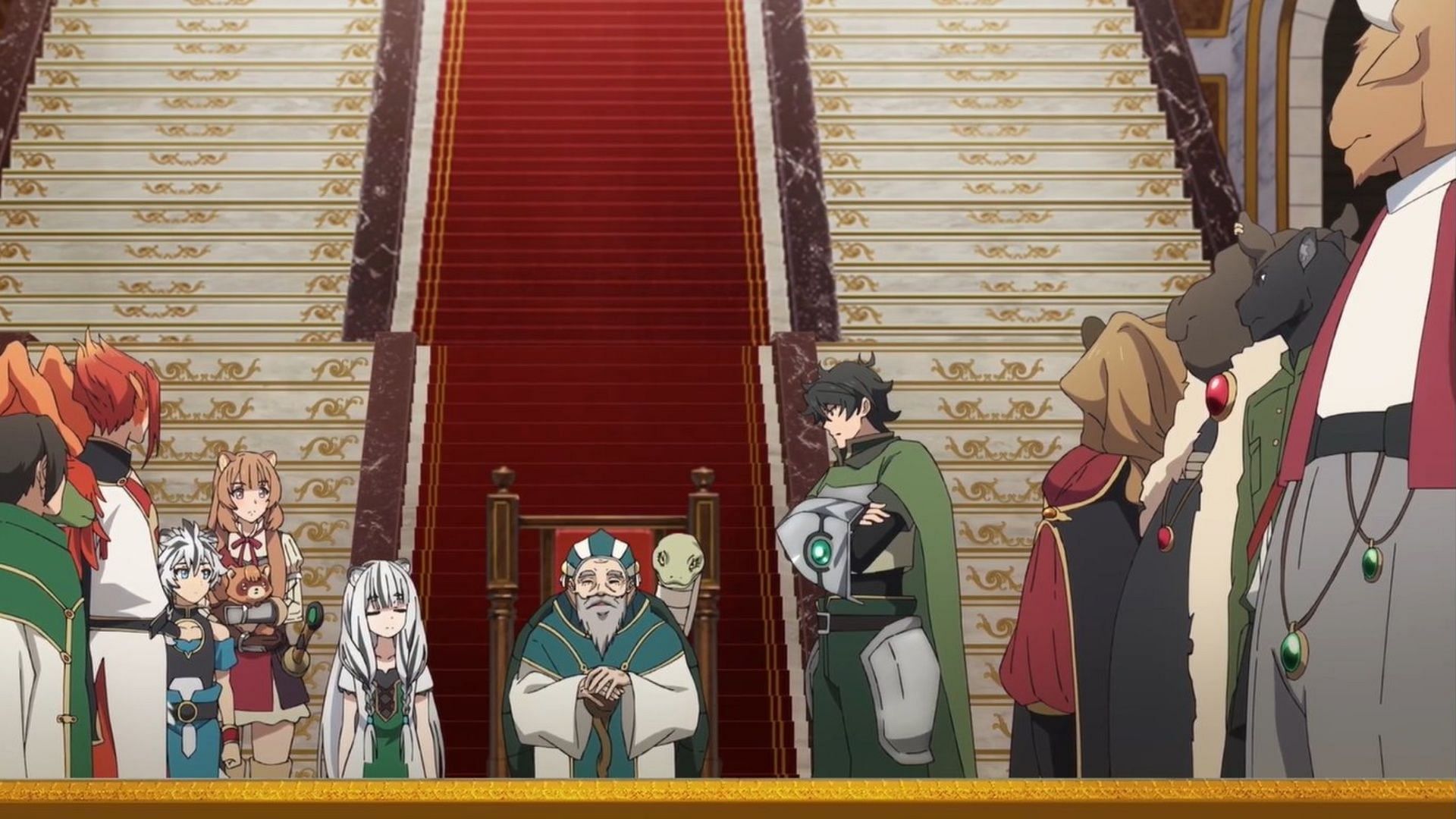 A still from The Rising of the Shield Hero season 4 episode 3 (Image via Kinema Citrus)